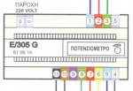 E/305 G bpt | Μονάδα θυροτηλεφώνου bpt E 305G