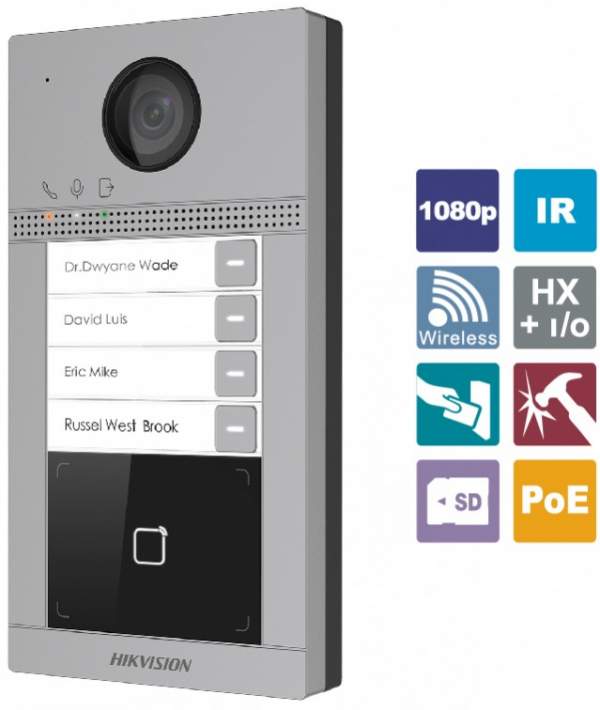 Θυροτηλεόραση DS-KV8413-WME1 Hikvision